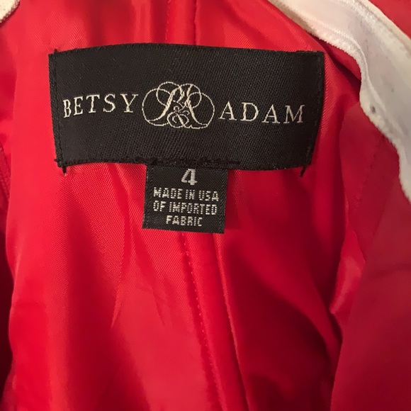 Strapless Red Ballgown! - Picture 5 of 6